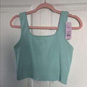 Wild Fable Mint Green Ribbed Crop Top